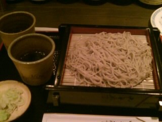 千住２丁目・ヴィノフルートの手打ち蕎麦１