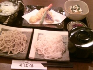 西新井栄町１丁目・そば傳のそば傳セット