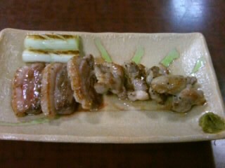 梅田７丁目・藪重の鴨焼き