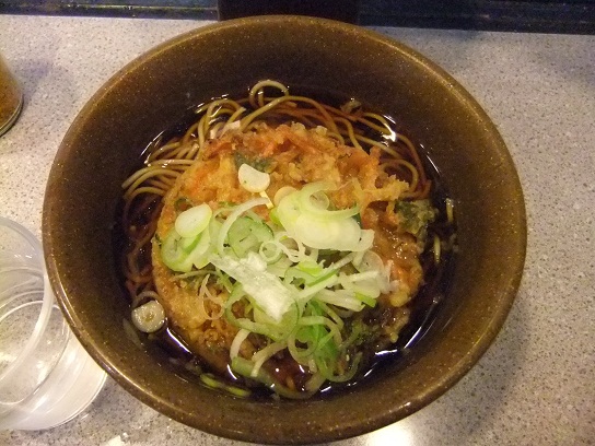 千住旭町・夢やの天ぷらそば