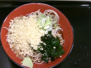 千住２丁目・富士そばの冷やしたぬき