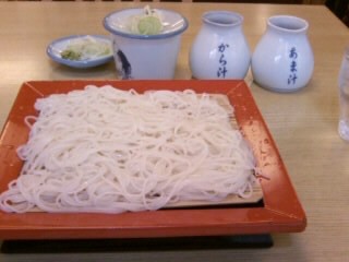 永坂更科布屋太兵衛の御膳そば