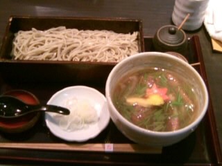 銀杏＠西大島の鴨せいろ