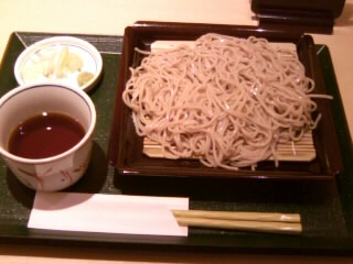 蕎香＠エキュート上野の二八そば（せいろ）１