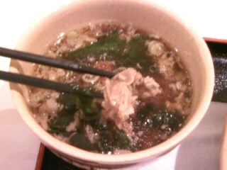 千住３丁目・越後そばの美都牛つけ麺そば３