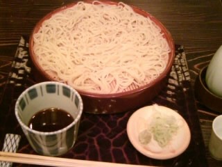 室町砂場の別製ざるそば