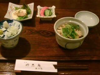 丹想庵健次郎＠浅草のそば御膳