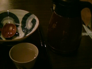 おざわ＠西浅草のそば湯