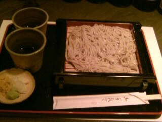 千住２丁目・ヴィノフルートの手打ち蕎麦１