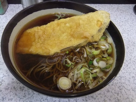 利根そば＠神保町のさつまいも天そば１