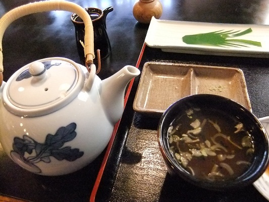 蛇の目寿司@川越のそば湯