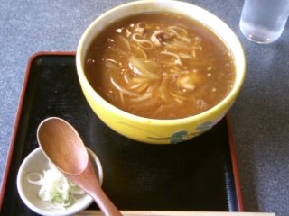 伊興３丁目・信州のカレー南ばんそば１