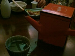 神田まつやのそば湯