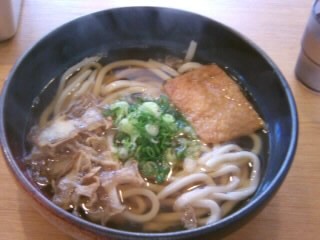 かすうどん田中＠中目黒のかすうどん１