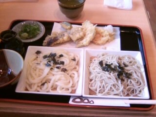 千住旭町・家族亭のあいのり天ざる