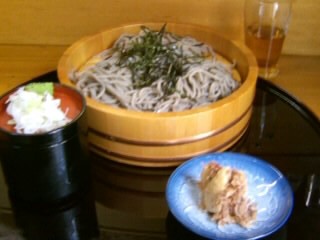 西新井１丁目・めんてい亭のざるそば