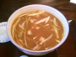 上野藪蕎麦のカレー南ばん