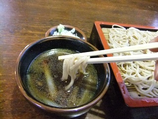 一茶庵＠行田の鴨せいろ２