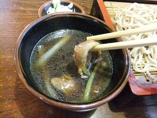 一茶庵＠行田の鴨せいろ３