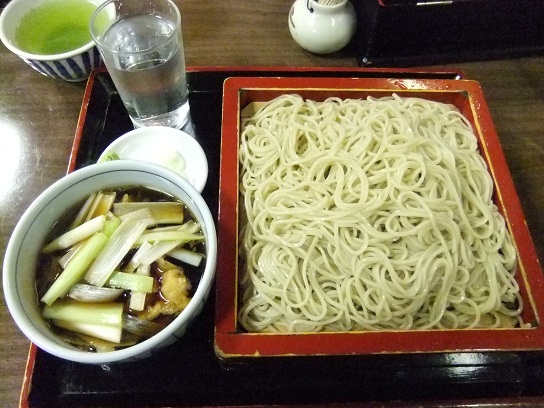 翁庵＠上野の大ねぎせいろ１