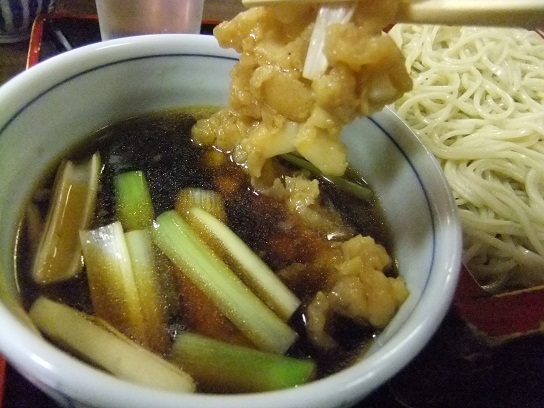 翁庵＠上野の大ねぎせいろ３