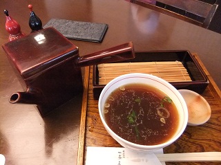 一茶庵＠横浜元町のそば湯
