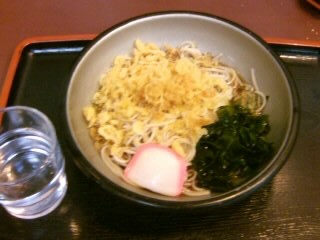 小諸そば@四ツ谷駅前の冷したぬき