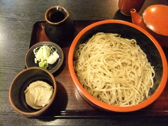 草笛＠長野ＢＣのくるみ蕎麦１
