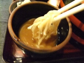 草笛＠長野ＢＣのくるみ蕎麦３