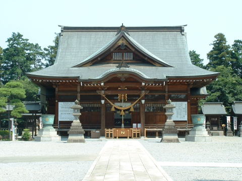 白鷺神社・拝殿