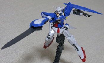 ガンプラ-ガンダムエクシア-素組み