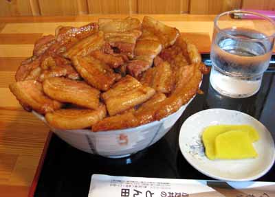 帯広名物-豚丼-とん田-バラぶた丼