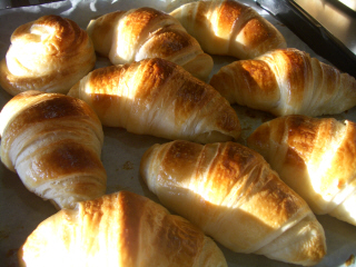 クロワッサンの完成♪