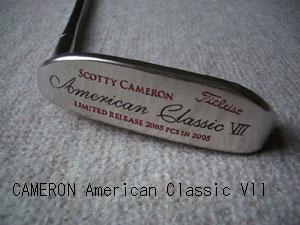 CAMERON American Classic Vll | GOLF修行日記 - 楽天ブログ