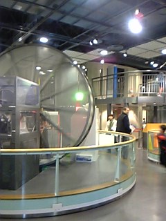 静岡科学館る・く・る　の人間発電器