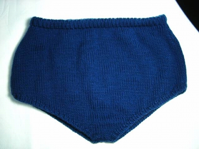 ナイトブルーの毛糸のパンツが編み上がり！ | ぷー！ぷー！！の部屋 - 楽天ブログ