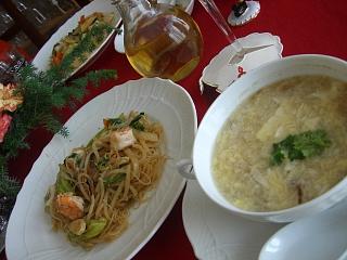 すっぱ辛いスープ