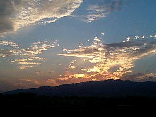 夕焼け空