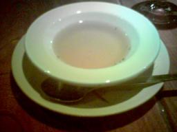 ハモン・イベリコの骨スープ