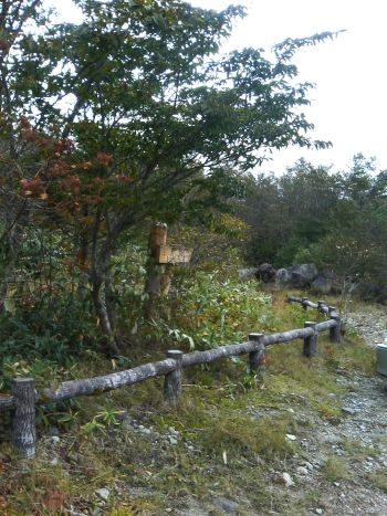 白笹山登山口