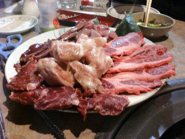 磊茘　栃木和牛A5　盛り合わせ