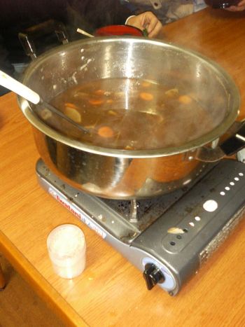 美味しかった雑煮の残骸