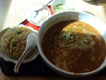 「食彩遊楽Petit　China」の坦々麺セット