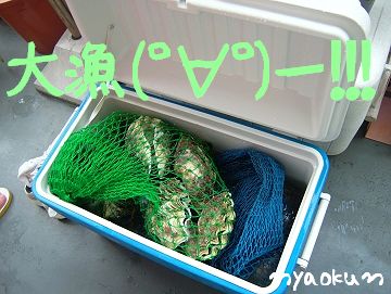 【浜おり】大きなクーラーBOXが満タン！