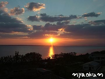 素晴らしい夕日（2007.1.31）