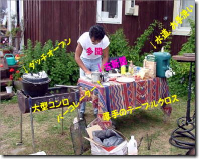 機能的アウトドアキッチン 北海道のアウトドア 楽天ブログ
