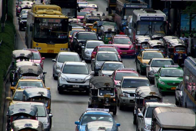 バンコクの渋滞