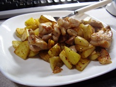 chicken and potato