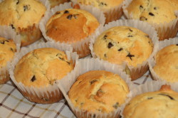 チョコチップマフィン