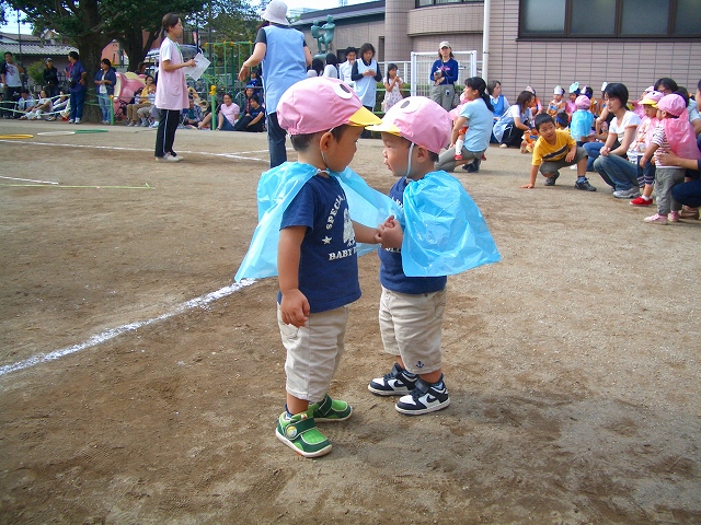 ２人仲良し